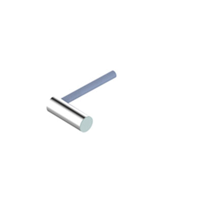 Inductive proximity sensor Standard D6.5 angle pre-wired flush