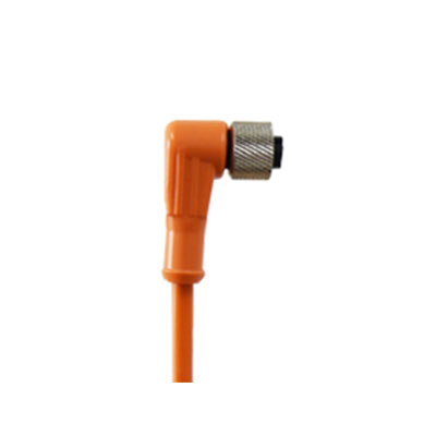 M12 right angle connector