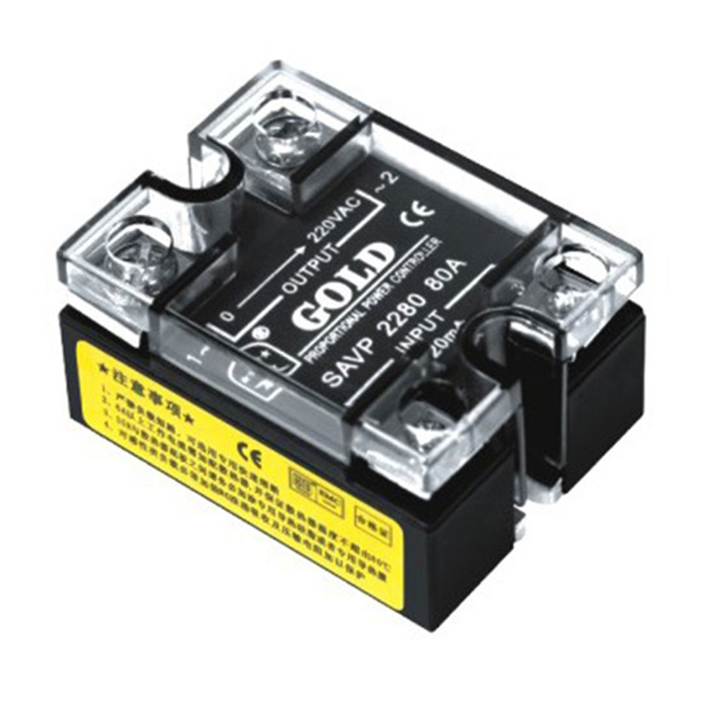 Solid state voltage relay with analog input