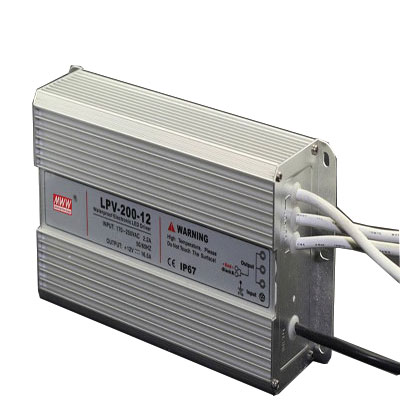 200W PLV series Waterproof LED Power Supply