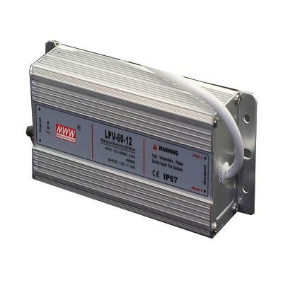 60W PLV series Waterproof LED Power Supply